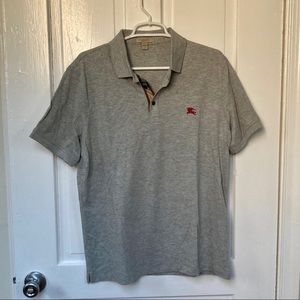 Burberry Brit Men’s Gray Polo Shirt